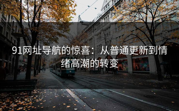 91网址导航的惊喜：从普通更新到情绪高潮的转变